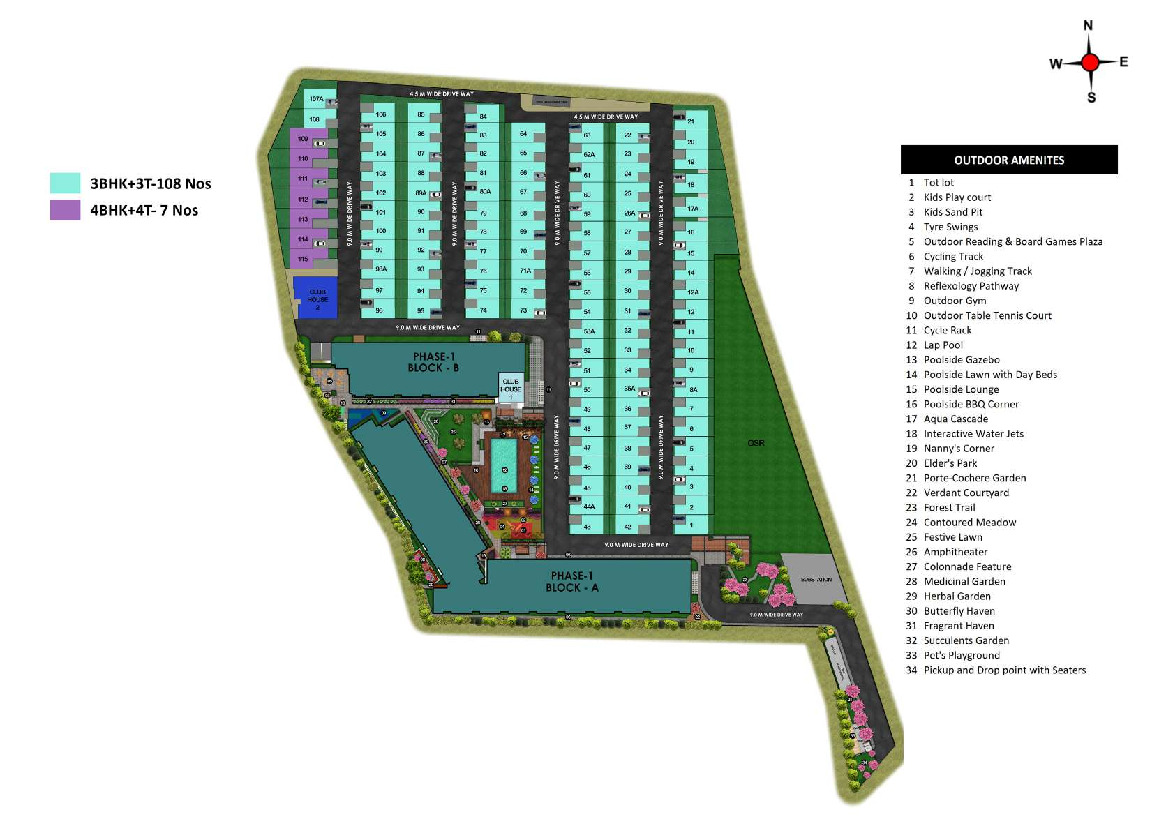 site map orchards